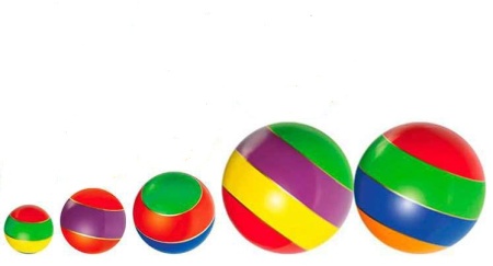 Купить Мячи резиновые (комплект из 5 мячей различного диаметра) в Пустошке 